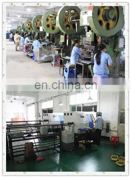 High quality stamping metal flat sheet flexible nickel plated customized steel pipe spring clip