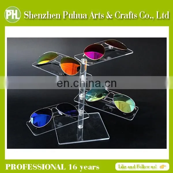 Cheap Perspex Counter Display Box, Display Stand For Sunglasses