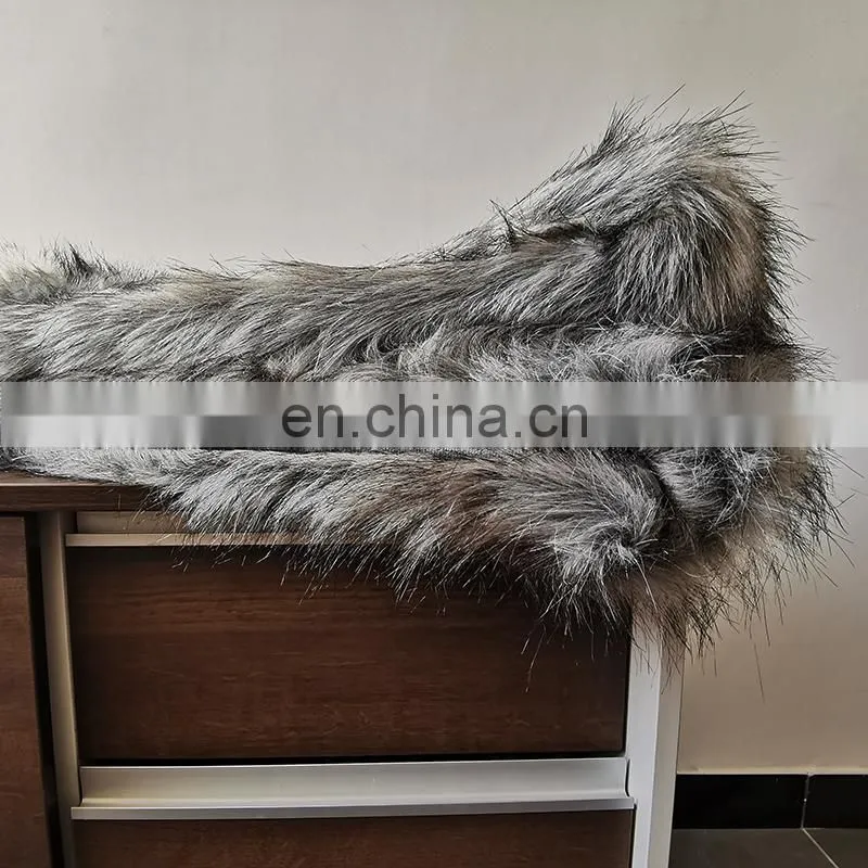 Wholesale high quality Fuzzy cozy Luxury super soft plush fluffy warm shaggy double Fleece Faux Fur Throw Blanket for sofa