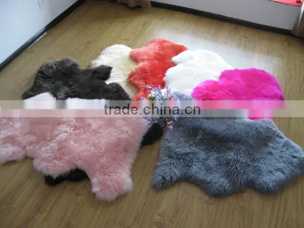 Rug sheep skin rug