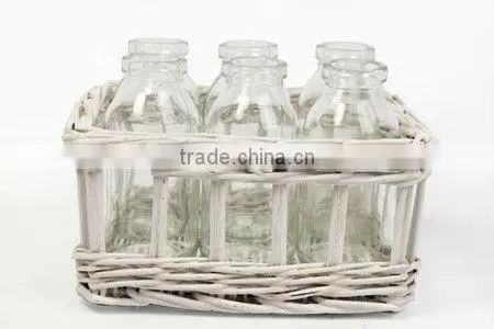 White Willow Wicker Baskets. Baskets.