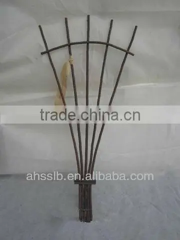 2013 woven willow wicker garden fence
