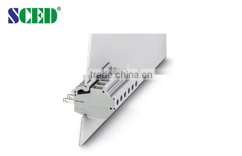 Through Walll Terminal Blocks With Vertical Wire Inlet