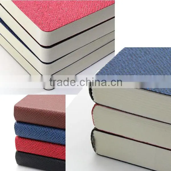 Customized printable notebook hardcover notebook PU paper smart notebook