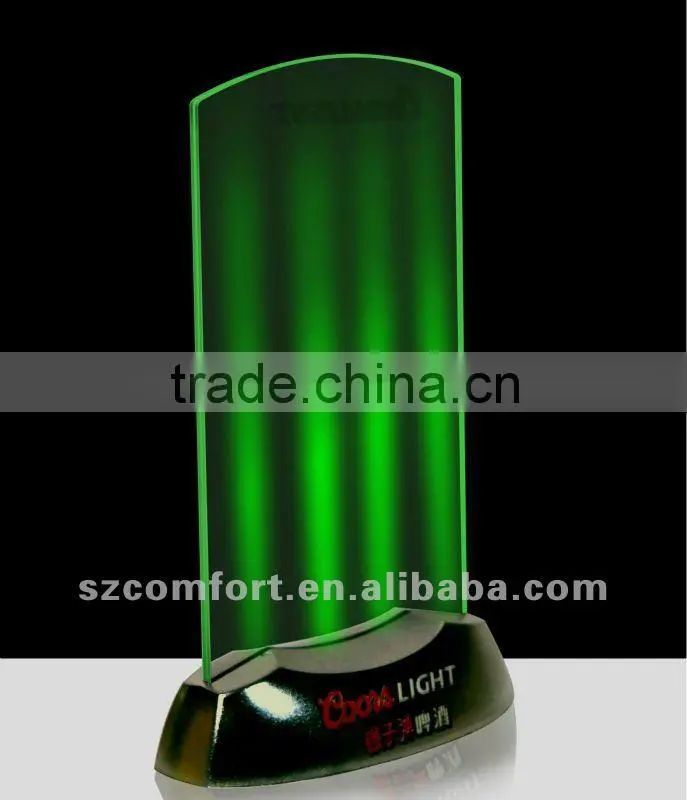 2013 hotel and restaurant light up menu holder