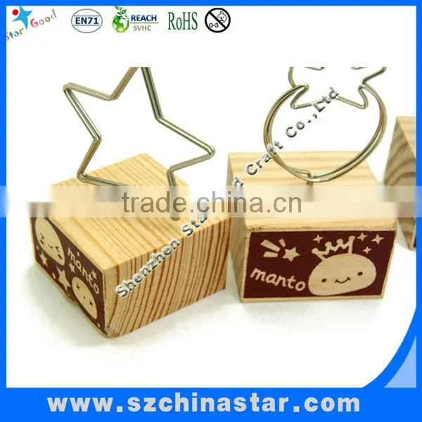 Beautiful Heart shape PET coated paper clip