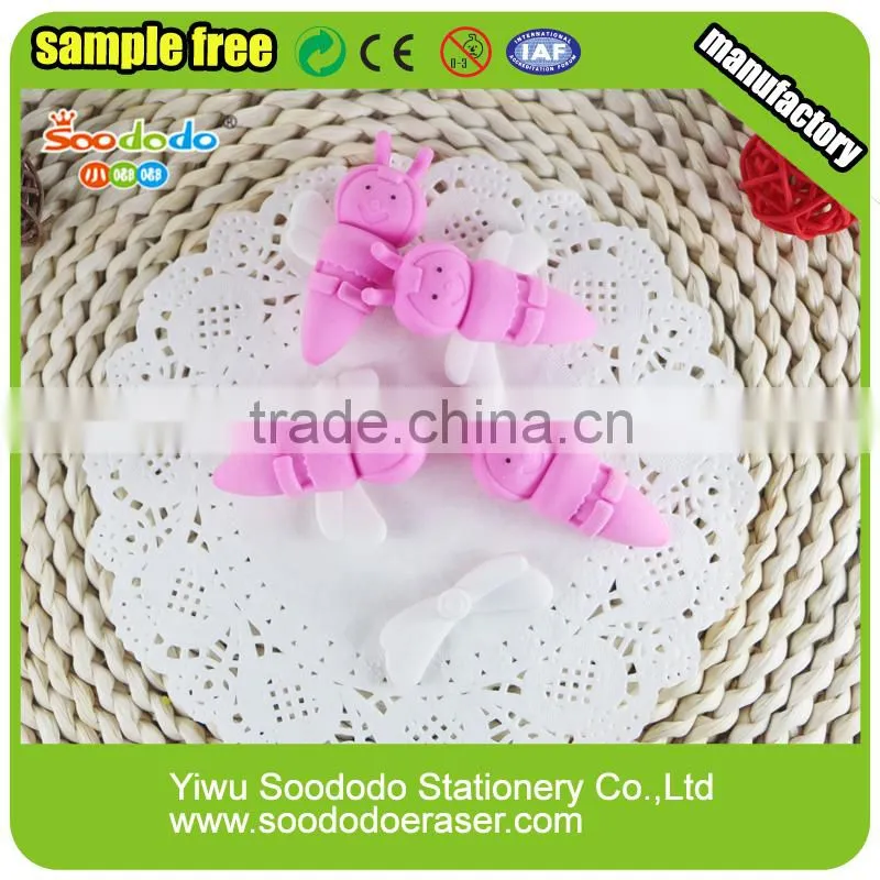 3D Japanese eraser Bee shape eraser