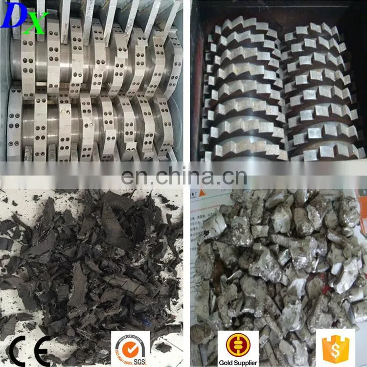 Industrial scrap metal steel shredder oil filter crusher