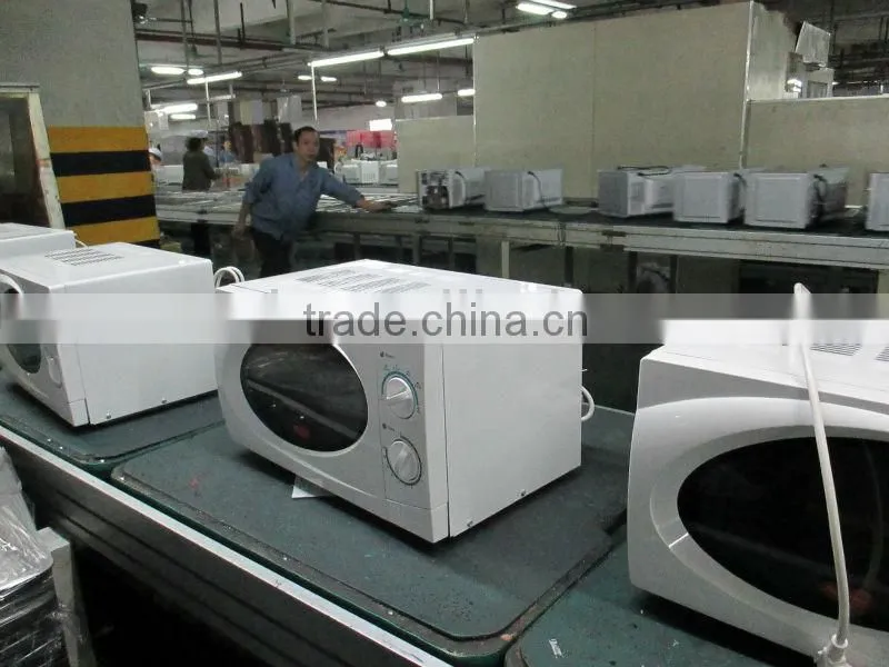 17L built-in portable microwave oven with grill rack