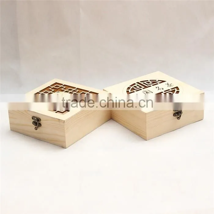 Natura Packaging Wooden Tea Box