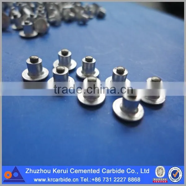 JX6.5-5.7-1 carbide studs for bicycle tires, outside part aluminium alloy