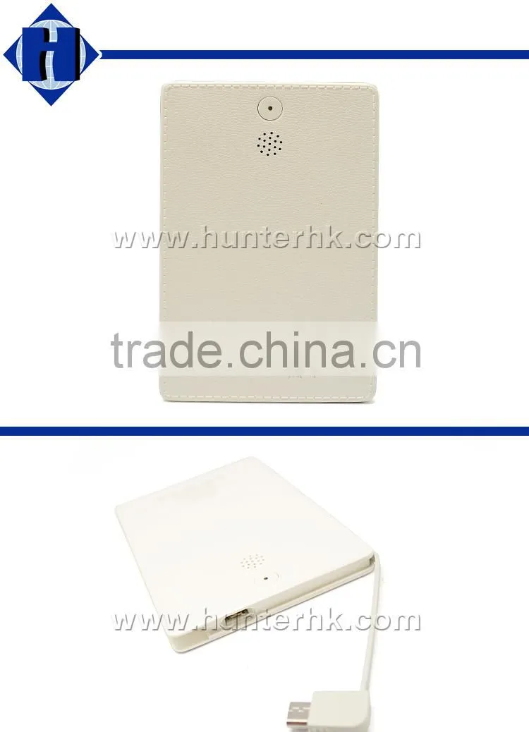 Any Pattern 2500mah MSDS Mobile Power Bank