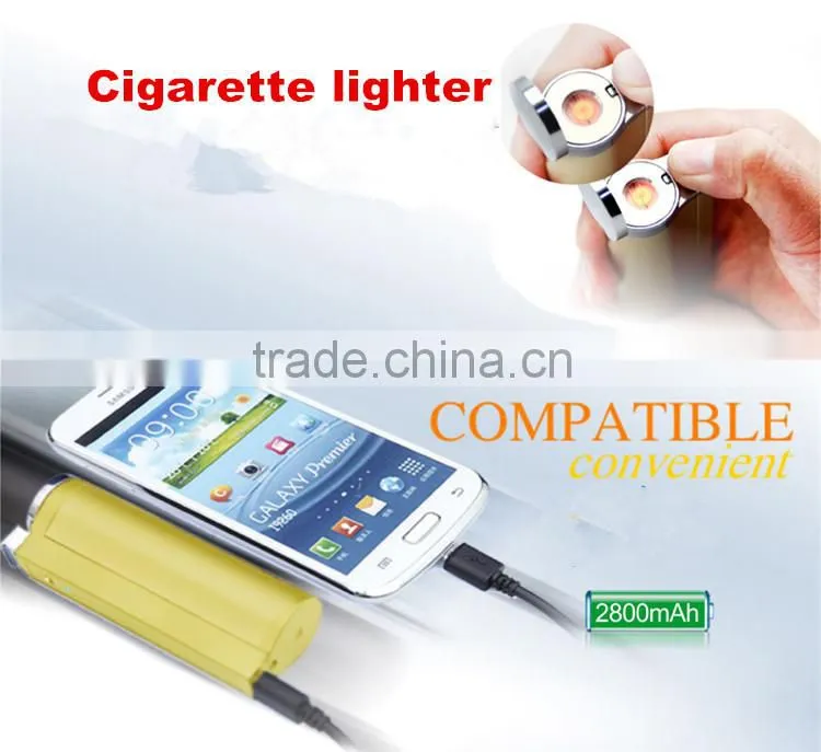 2014 newest high end multifunction power bank with cigarette lighter