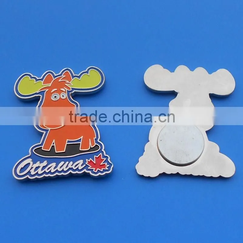 Wholesale Cheap Ottawa Mascot Deer Magnetic Lapel Pin
