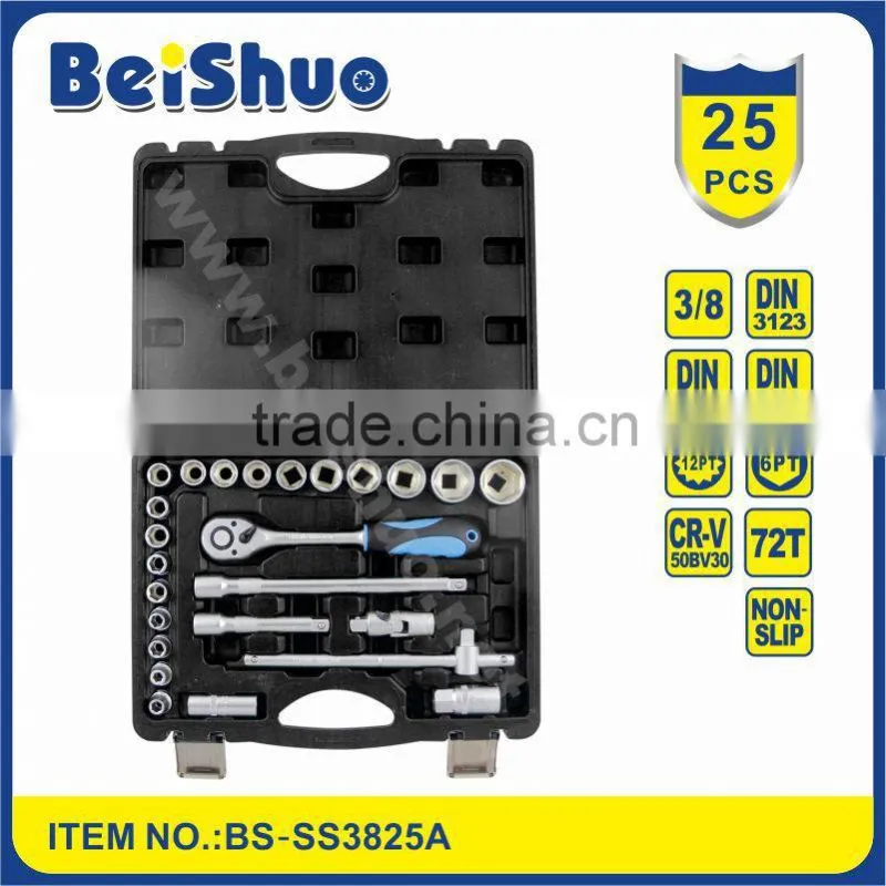 25pc 3/8" Professional Socket Set