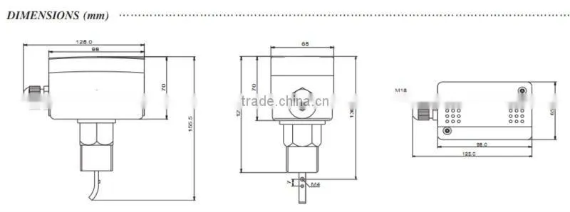 water proof liquid flow switch