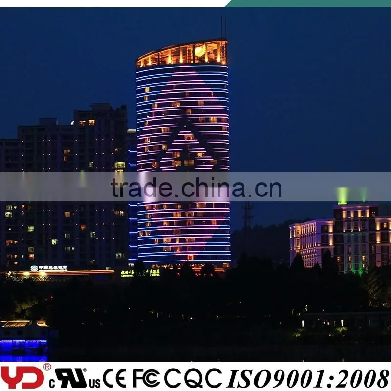 YD CE FCC UL CQC IP68 V-0 outdoor building Decoration light with good effect