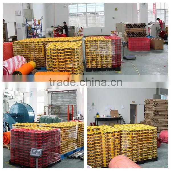 Red and white with SGS and TUV Certification warning tape