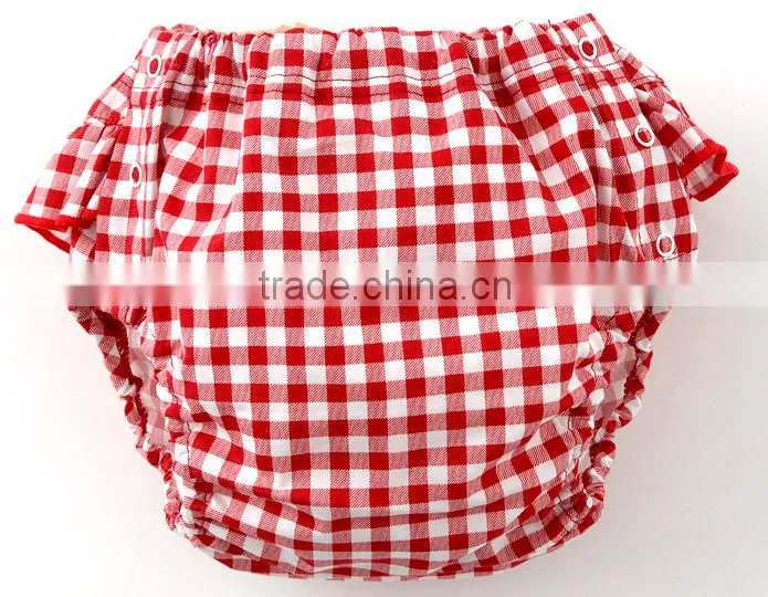 made in Japan baby diaper manufacturers wholesale product cute check pattern clothe nappies cover for girl high quality