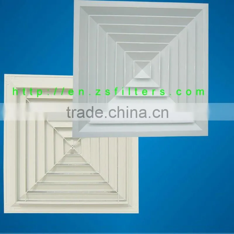 Aluminum Square ceiling air diffuser