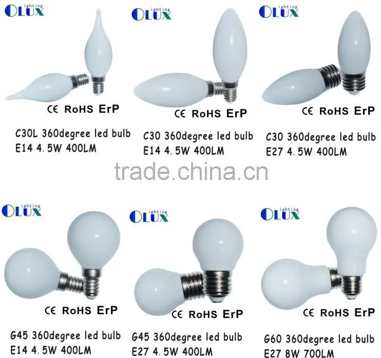 alibaba express E27 E14 Led Bulb R39 with e27 led lamp,r63 led lighting bulbs