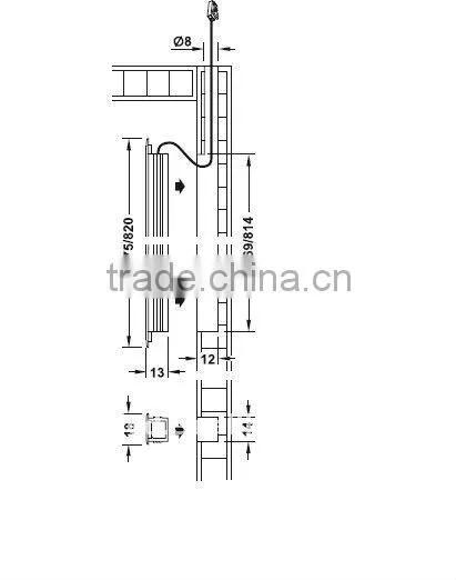 led cabinet bar light for shop wholesale
