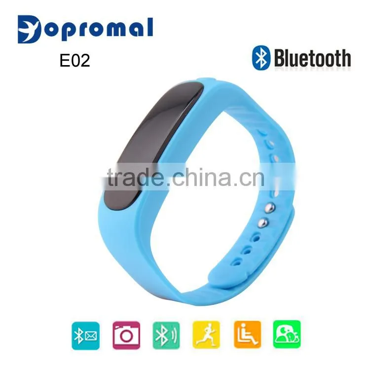 Smart remote controlled led custom bracelet mobile phone