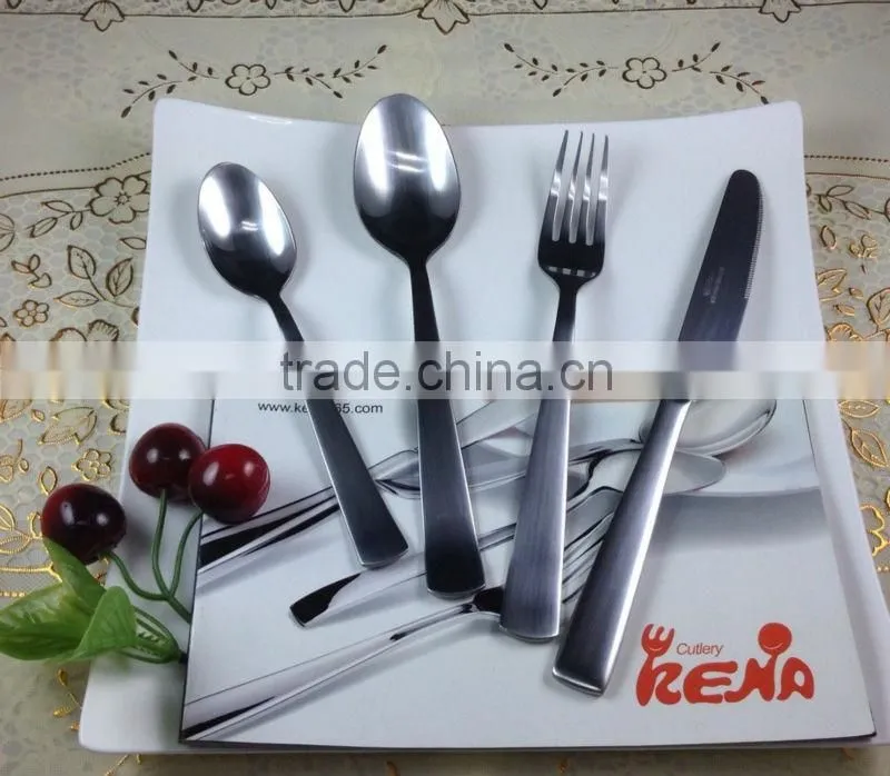 stainless steel dinner cutlery set