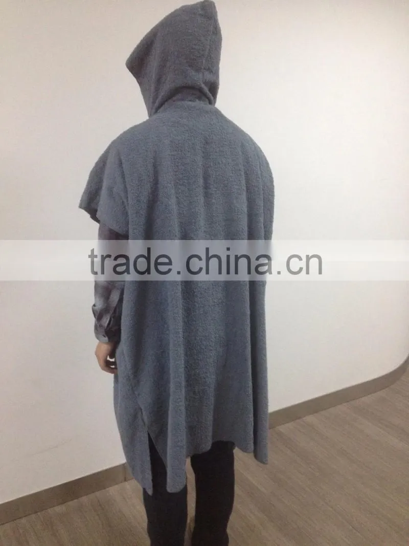 poncho hooded beach towel for adult