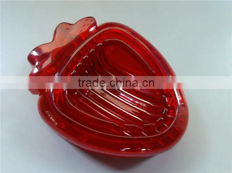 2015 new plastic strawberry slicer cutter