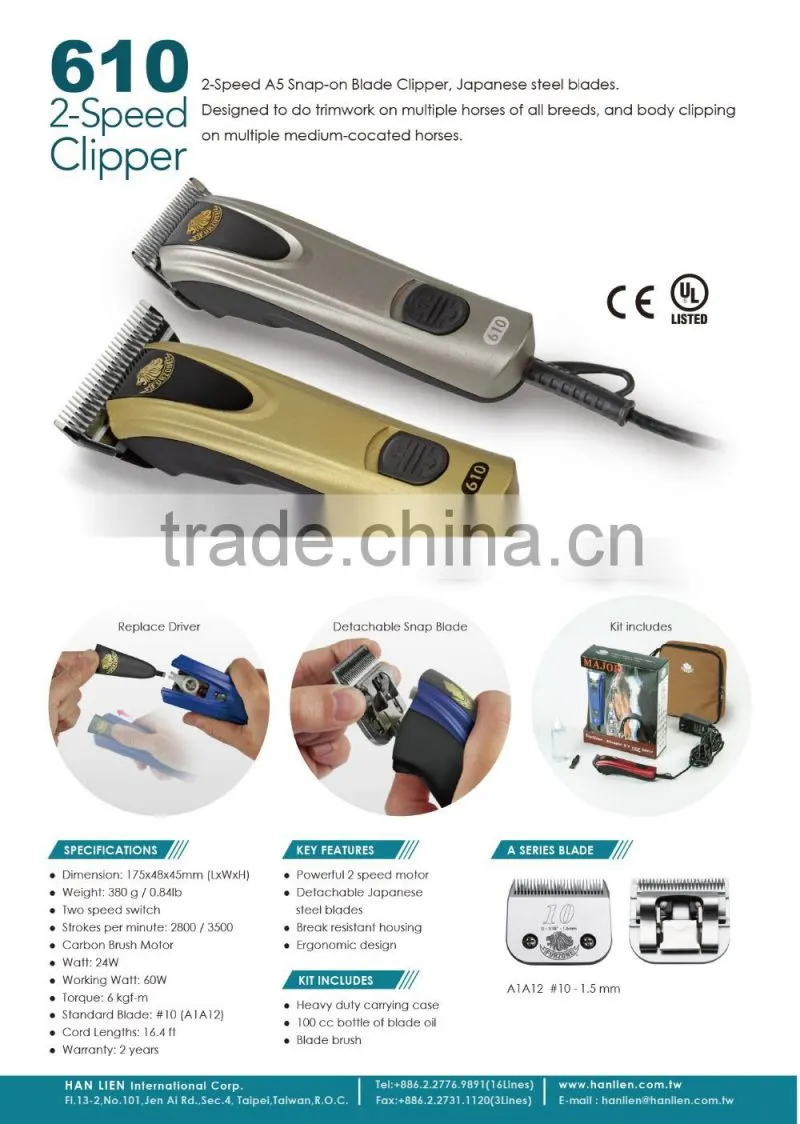 Pet Grooming Electric Dog Professional Horse Hair Clipper