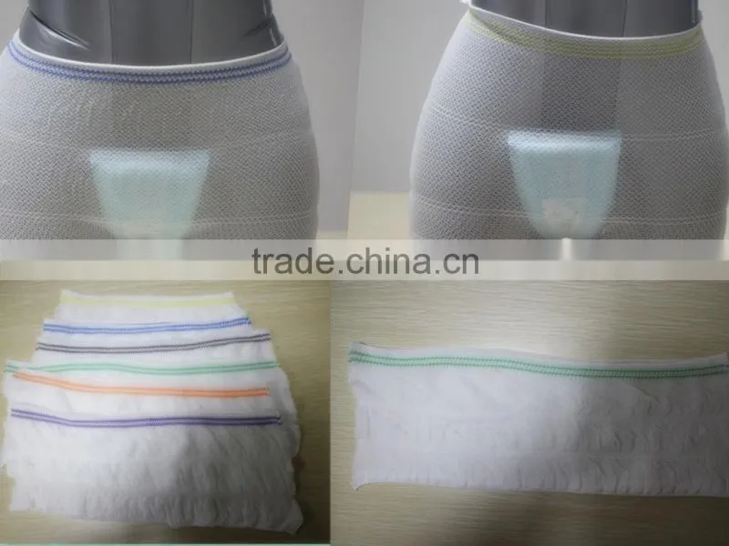 wholesale hot sale nylon disposable underwear mesh Pants for adult unisex
