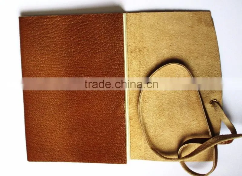 Blank Journal Leather Journal handmade cover Natural color notebook