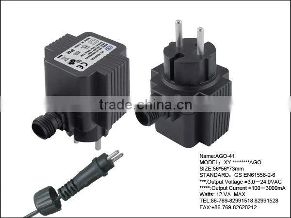 Waterproof 12V 2.5A IP44 Switching Power Supply