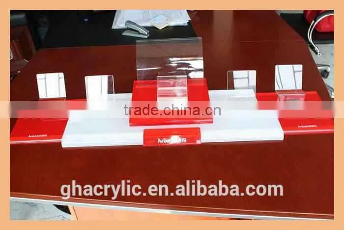 transparent acrylic digital products display rack for smartphone