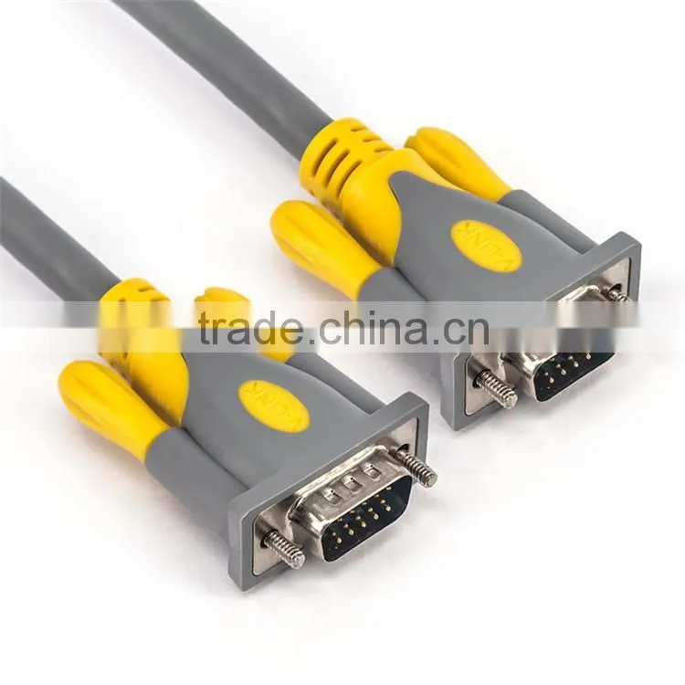 10m Male to Male Magnetic loop VGA Cable for Computer