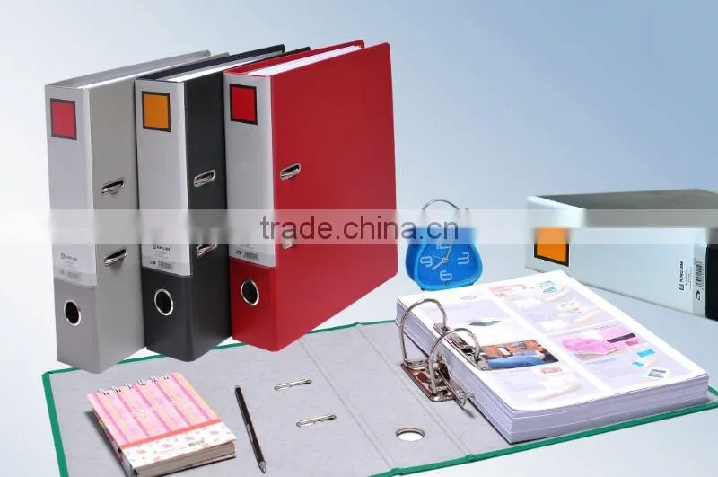 Paper Lever Arch File coverred with PP film in the exterior