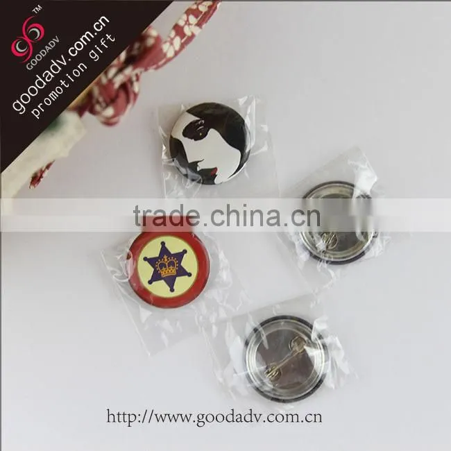 China low price new product funny pins buttons