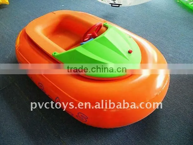 inflatable electric kiddie duck inflator bumper boat with timer and music player