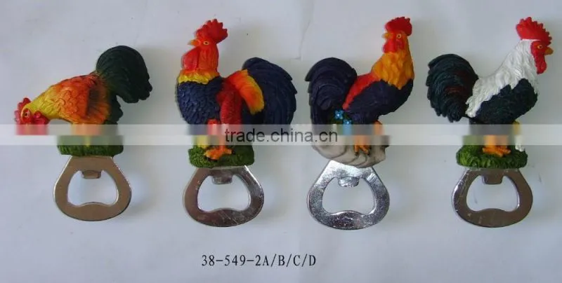 new year gift chicken opener with magnet