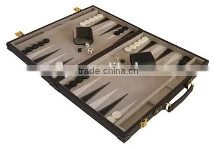 Leather Backgammon Set
