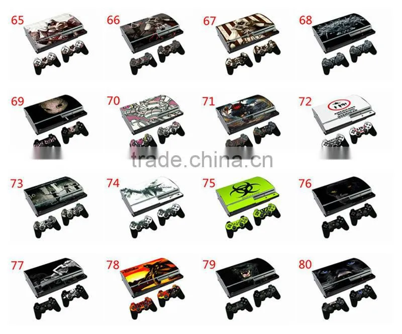 Sell for PS3 console skin Wrap Sticker Skin for PS3 Controller