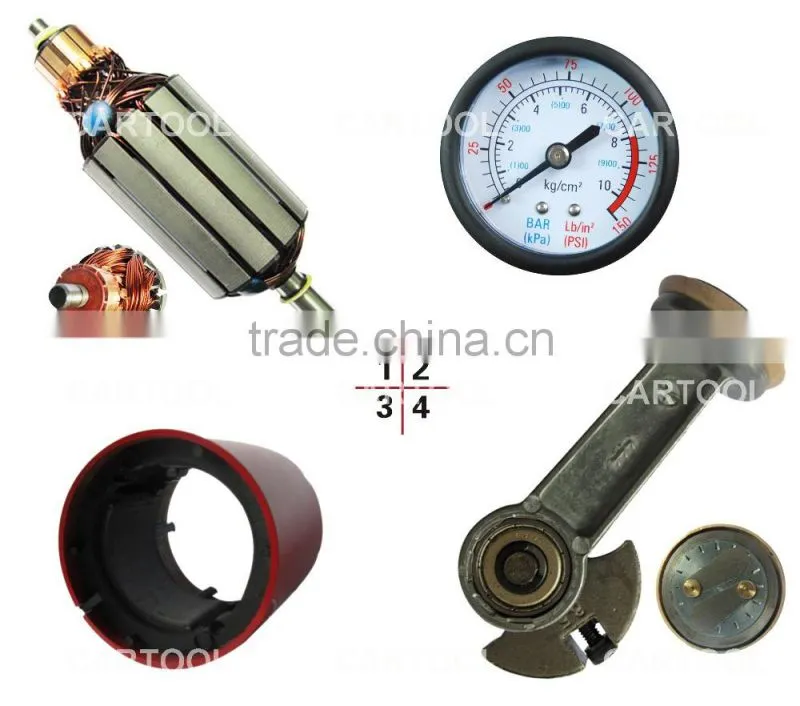 Pressure preset automatic 12V digital car air compressor digital tyre inflator
