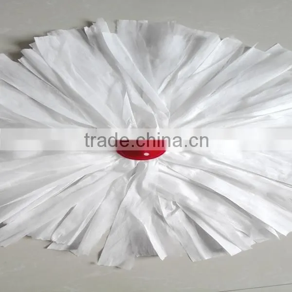 China nonwoven mop,floor cleaning strip mop ,spin mop replacement parts
