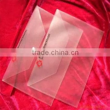 Clip File Plastic Foldable Document Holder
