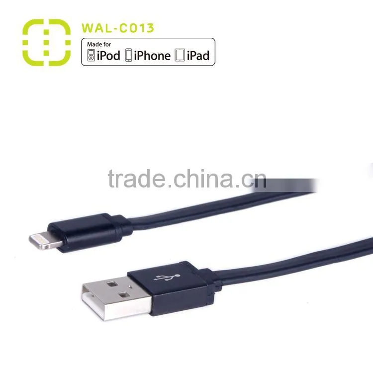 Newly customized MFI flat cable with PVC housing