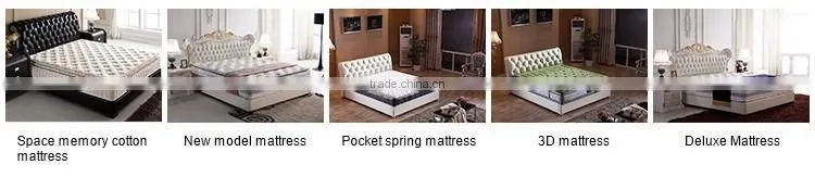 Euro top soft foam topper pocket spring mattress-ZRB 101