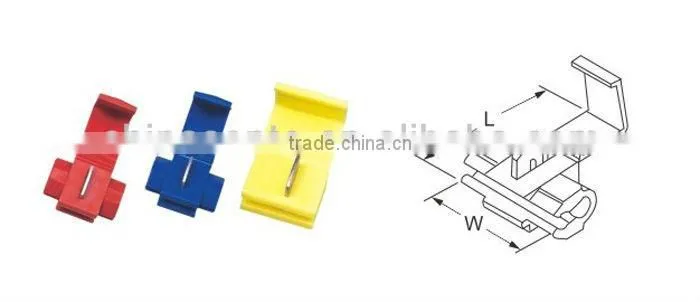 KT insulated brass faston terminals