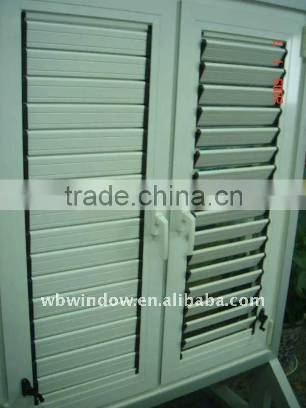 Energy Saving PVC Shutter blind Window