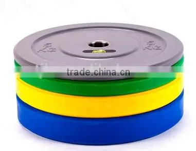 Exercise Gym Olympic Rubber Workout Weight Plate